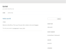 Tablet Screenshot of ezvidi.com